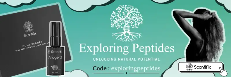 AnagenX a GHK cu for hair growth product and dome beamer red light therapy